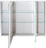 Schildmeyer Spiegelschrank 100x70,7x16cm weiß hochglanz (134109)
