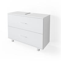Waschbeckenunterschrank Ilias, Wei&szlig;, 80 X 60.8 Cm Vicco