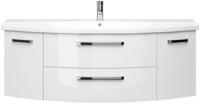 Pelipal Serie 4010 Waschtischunterschrank 140 cm mit 2 Dreht&uuml;ren und 2 Ausz&uuml;gen,
