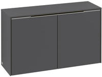 Villeroy & Boch Subway 3.0 Sideboard 72,8 x 42,3 cm mit 2 T&uuml;ren, Badm&ouml;bel,