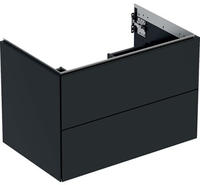 Geberit One Waschtischunterschrank, 2 Schubladen, 74x50,4x47cm,