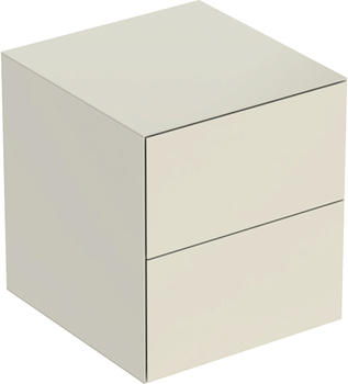 Geberit ONE Seitenschrank mit zwei Schubladen 45x49,2x47cm, 505.077.00 sand-grau lackiert hochgl&auml;nzend - 505.077.00.4