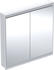 Geberit ONE Spiegelschrank mit ComfortLight - 2 Türen - Unterputzmontage - 90x90x15cm - 505.803.00. weiß / Aluminium pulverbeschichtet - 505.803.00.2