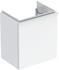 Geberit iCon Unterschrank für Handwaschbecken, 1 Tür rechts, 37x41,5x27,9 cm, 502300 weiß/lackiert hochglänzend, Griff: weiß/pulverbeschichtet matt - 502.300.01.1