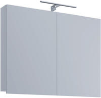 Ebuy24 - Vcb1 Bad Wandschrank M Spiegel Spiegelschrank 80 Cm Inkl. Licht Wei&szlig;.