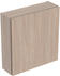 Geberit iCon Hängeschrank quadratisch, 1 Tür, 45x46,7x15 cm, 502319, Farbe: Eiche / Melamin Holzstruktur - 502.319.JH.1