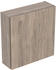 Geberit iCon Hängeschrank quadratisch, 1 Tür, 45x46,7x15 cm, 502319, Farbe: Nussbaum hickory / Melamin Holzstruktur - 502.319.JR.1