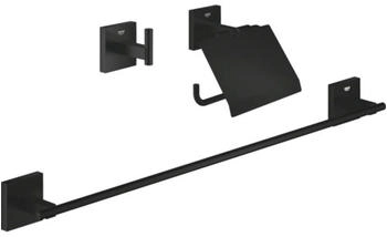 GROHE Start Cube Badaccessoire-Set 3-in-1 schwarz matt (411242430)