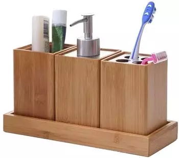 MCW Badset B85 braun, Holz, 4-teilig (800000678239)
