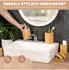 bremermann Badezimmer-Accessoire-Set 4-tlg. mit Ablage, Bambus (9305700)