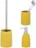 Schöner Wohnen Funo Bad-Accessoire-Set 3-teilig, Keramik, gelb (71413800)