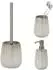 Schöner Wohnen Marano Bad-Accessoire-Set, 3-teilig, Keramik mit Effektglasur (71411800)