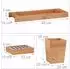 Relaxdays Bad-Set 6-teilig, Bambus (10022772)