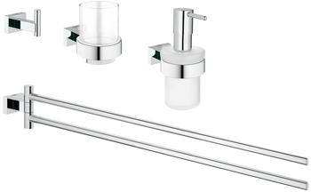 GROHE Essentials Cube Bad-Set 4 in 1 chrom (40847001)