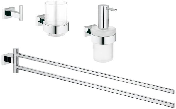 GROHE Essentials Cube Bad-Set 4 in 1 chrom (40847001)