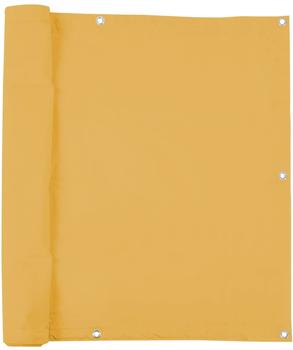 Jarolift Balkonbespannung Sichtschutz wasserabweisend 500 x 90 cm gelb