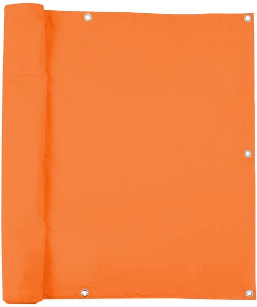 Jarolift Balkonbespannung Sichtschutz wasserabweisend 500 x 90 cm orange