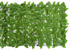 vidaXL Balkon-Sichtschutz mit grünen Blättern 600x75cm (315498)