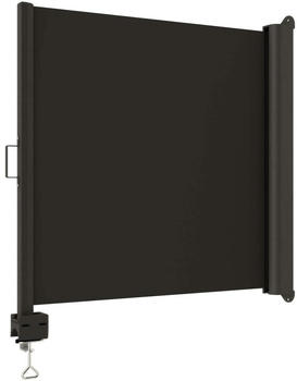 Hecht Balkonmarkise 80 x 200 cm Polyester anthrazit (301820207-HE)