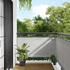 vidaXL Balkon-Sichtschutz Hellgrau Polyester-Oxford (9839.4000002)