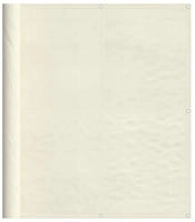 vidaXL Balkon-Sichtschutz Creme 120x800 cm 100 % Polyester-Oxford