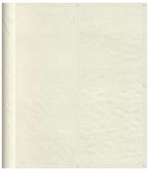 vidaXL Balkon-Sichtschutz Oxford-Gewebe Creme (4000208)
