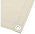 vidaXL Balkon-Sichtschutz Oxford-Gewebe Creme (4000208)