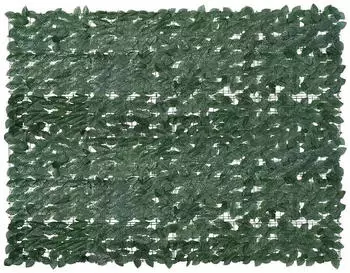vidaXL Balkon-Sichtschutz mit dunkelgr&uuml;nen Bl&auml;ttern 200x150cm (367842)