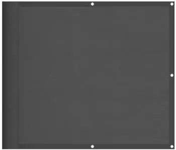 vidaXL Balkon-Sichtschutz Anthrazit 90x700cm 100% Oxford-Polyester (4000053)
