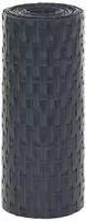 vidaXL Balkon-Sichtschutze 10 Stk. Anthrazit 255x19 cm Poly Rattan