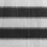vidaXL Balkonsichtschutz HDPE 90x600 cm anthrazit und wei&szlig;