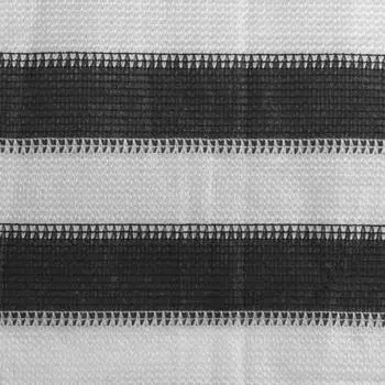 vidaXL Balkonsichtschutz HDPE 90x600cm Anthrazit/Wei&szlig; (42319)