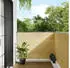 vidaXL Balkon-Sichtschutz 120x1000cm 100% Oxford-Polyester Sandfarben (4000041)