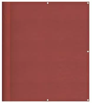 vidaXL Balkonsichtschutz Terrakotta 120x1000cm 100% Polyester-Oxford