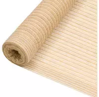 vidaXL Zaunblende Beige 1,2x10 m HDPE 195 g/m&sup2;