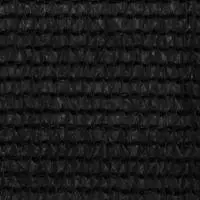 vidaXL Balkon-Sichtschutz Schwarz 75x400 cm HDPE