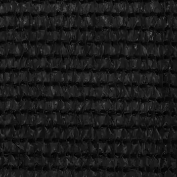 vidaXL Balkon-Sichtschutz HDPE Schwarz 75x400cm (311029)