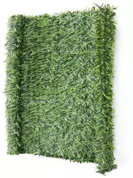 MCW Balkonsichtschutz N77 Tanne Hellgr&uuml;n Kunststoff 500x150cm (N77)