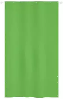 vidaXL Balkon Sichtschutz Hellgr&uuml;n 140x240cm Oxford-Gewebe
