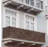 MCW Balkonsichtschutz N77 Kunststoff Ahornblatt-Optik braun 300x150cm (N77)