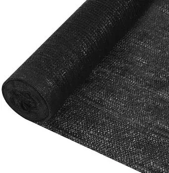 vidaXL Zaunblende Schwarz 3,6x50m HDPE 150g/m&sup2; (8720286249666)