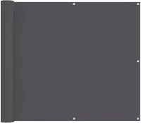 vidaXL Balkon-Sichtschutz Anthrazit 90x800 cm 100 % Polyester-Oxford