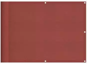 vidaXL Balkon-Sichtschutz Terrakotta 75x800cm 100% Polyester-Oxford (42002085)