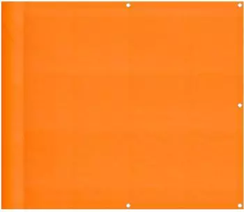 vidaXL Balkonsichtschutz Orange 90x700cm 100% Polyester-Oxford (42002141)