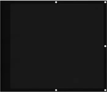 vidaXL Balkon-Sichtschutz schwarz 90x700cm, 100% Polyester-Oxford (4000368)