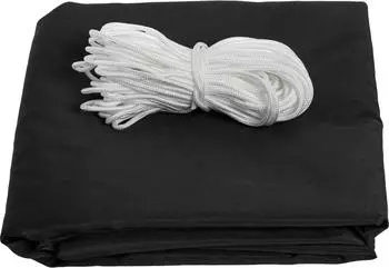 Hecht Balkonsichtschutz 6x0,9m Polyester/Aluminium kohlegrau (300820422-HE)