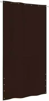 vidaXL Balkonscherm 140x240cm Oxford-Stoff Braun (148561)