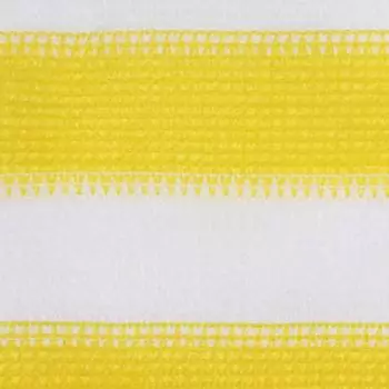 vidaXL Balkon-Sichtschutz HDPE 120x600cm Gelb/Wei&szlig; (310883)