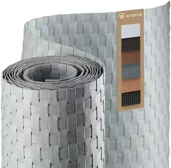 Kadax Sichtschutz Balkon Kunststoffrattan 1x1m (K4339)