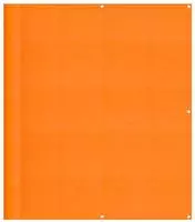 vidaXL Balkon-Sichtschutz Orange 120x1000cm 100% Polyester-Oxford